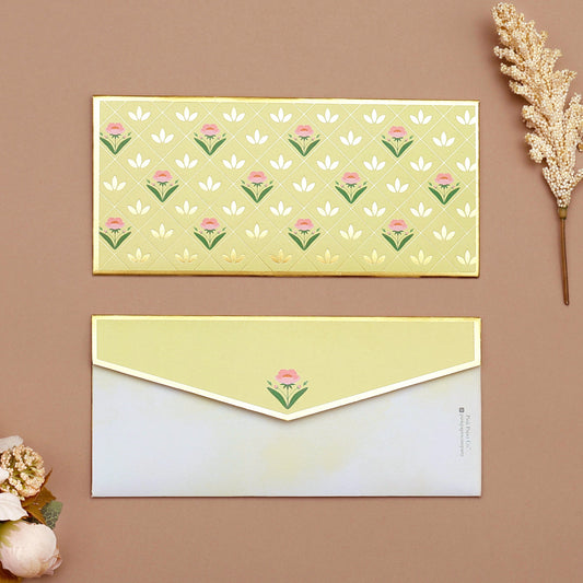 GOLDEN BLOOM – LUXURY MONEY ENVELOPES
