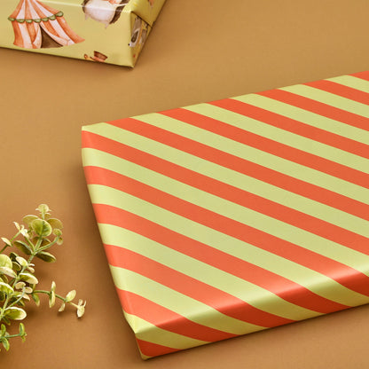 CARNIVAL CHARM REVERSIBLE GIFT WRAPPING SHEETS