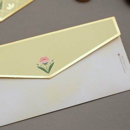 GOLDEN BLOOM – LUXURY MONEY ENVELOPES