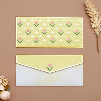 GOLDEN BLOOM – LUXURY MONEY ENVELOPES