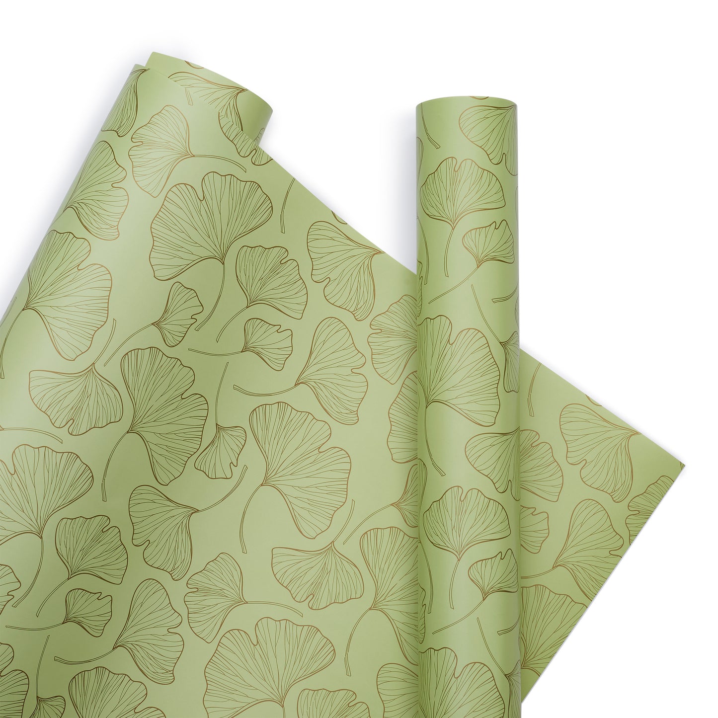 SAGE GREEN GIFT WRAPPING SHEETS