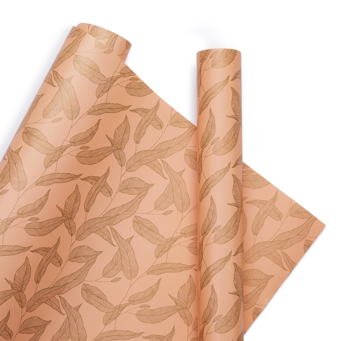 PEACH PASTEL GIFT WRAPPING SHEETS