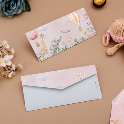 PINK MEADOW KIDS MONEY ENVELOPES