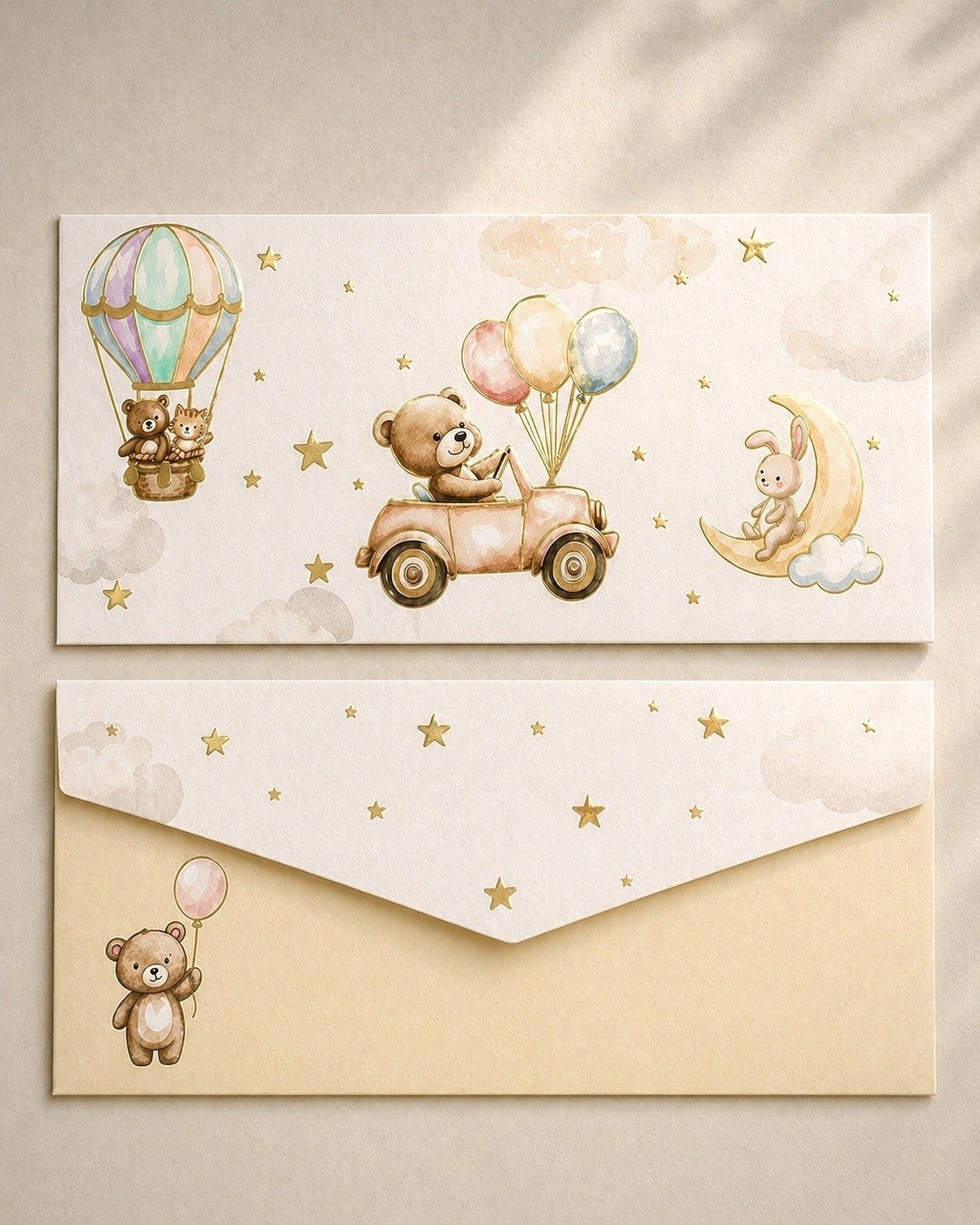 LITTLE BEAR KIDS MONEY ENVELOPES