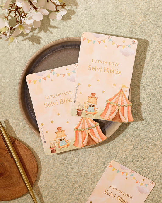 CARNIVAL CHARM KIDS GIFT TAGS