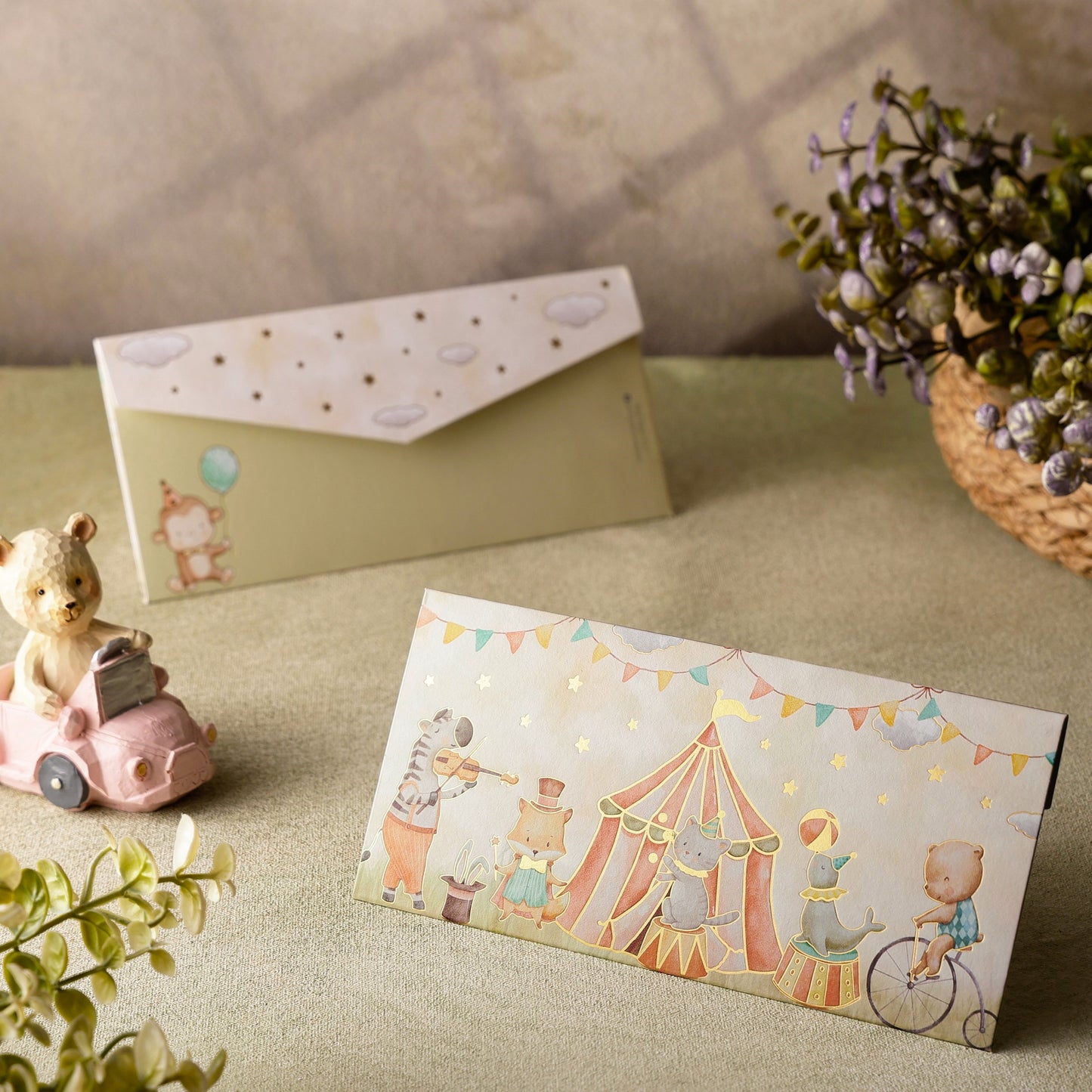 CARNIVAL CHARM KIDS MONEY ENVELOPES