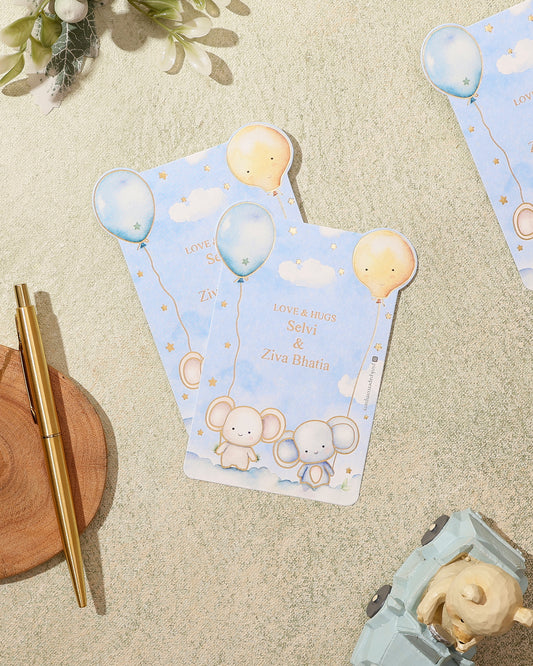 BALLOON BUDDIES KIDS GIFT TAGS